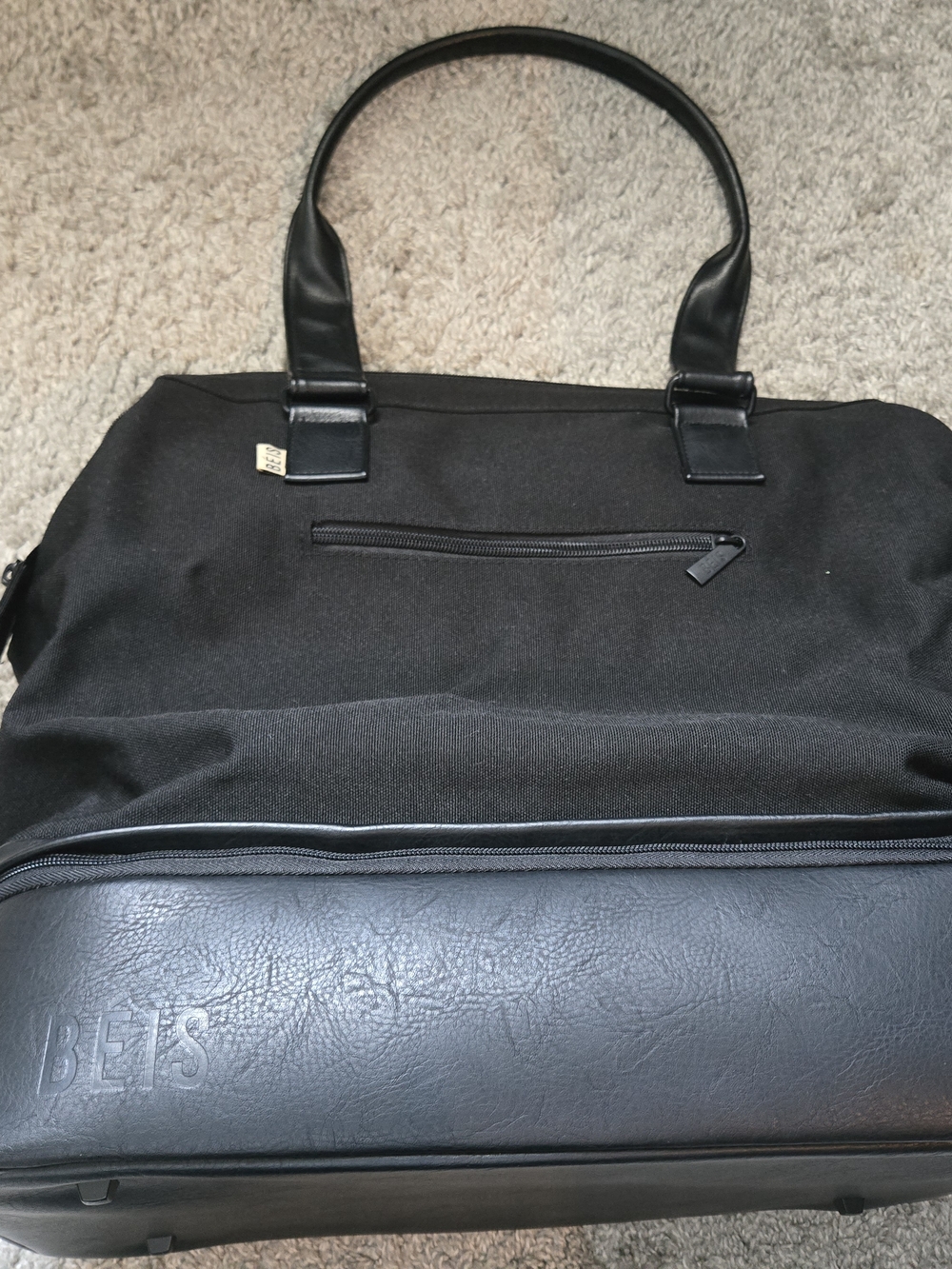 Beis Convertible Mini Weekender Bag